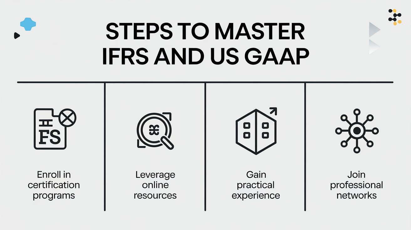 Steps to master IFRS and US GAAP