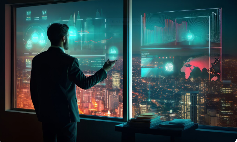 A Businessman looking at the strategies for M&A