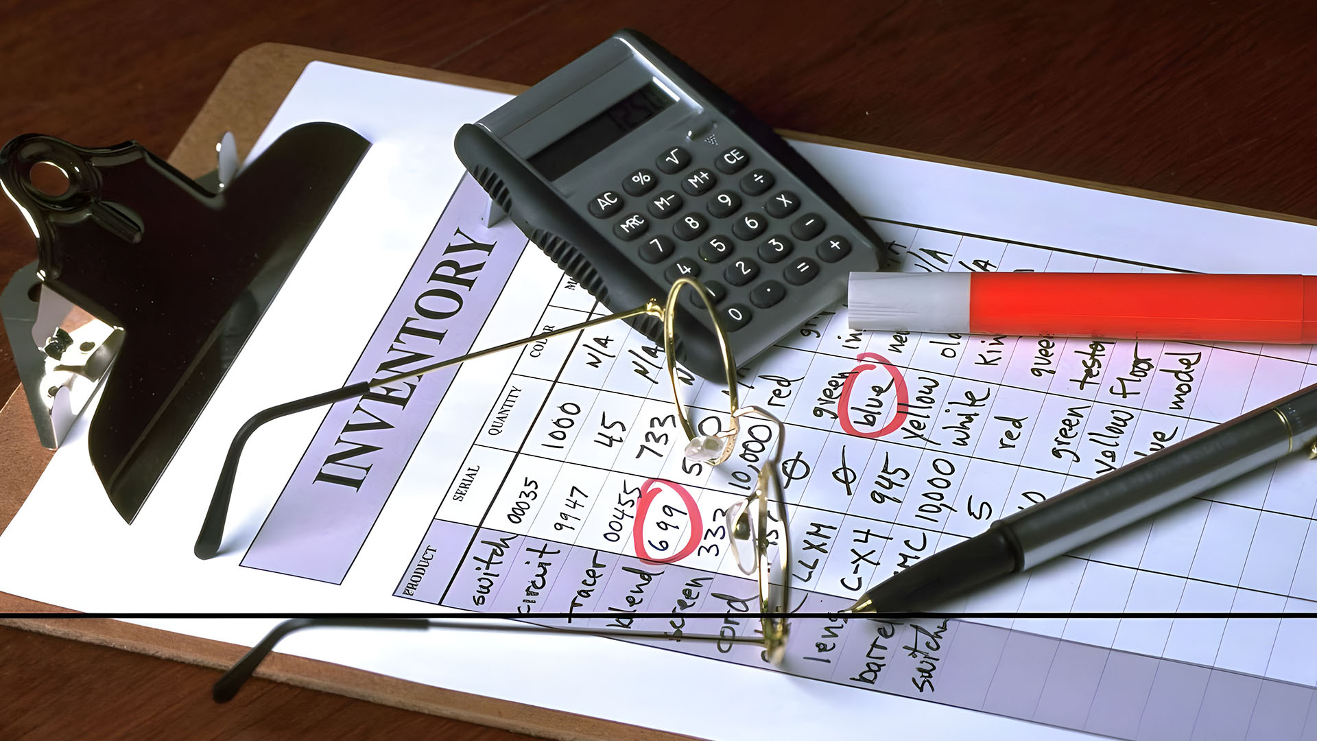 how to track inventory manually